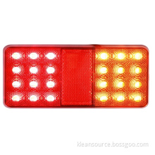 Wireless magnetic truck trailer stop tail indicator light